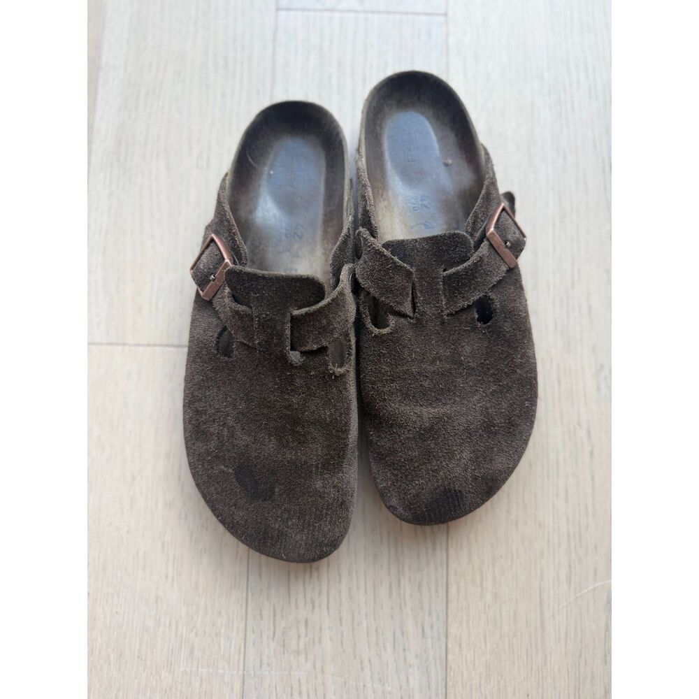 Brown Suede Birkenstocks
